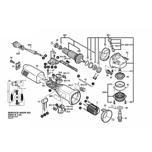 Bosch GWS 9-125 (0601801003-EU)